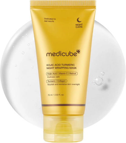 Medicube Kojic Acid Turmeric Night Wrapping Mask ℗